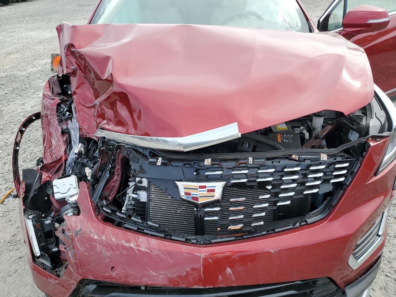 2022 Cadillac XT5 VIN 1GYKNCRS9NZ130520 Copart auction photo, front end damage thumbnail 13