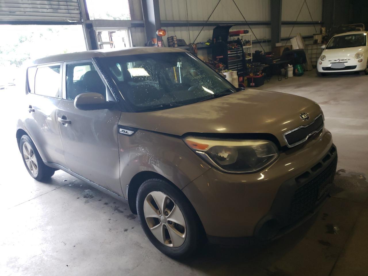 2016 KIA Soul VIN KNDJN2A2XG7290797 Copart auction photo, side / front end damage thumbnail 4