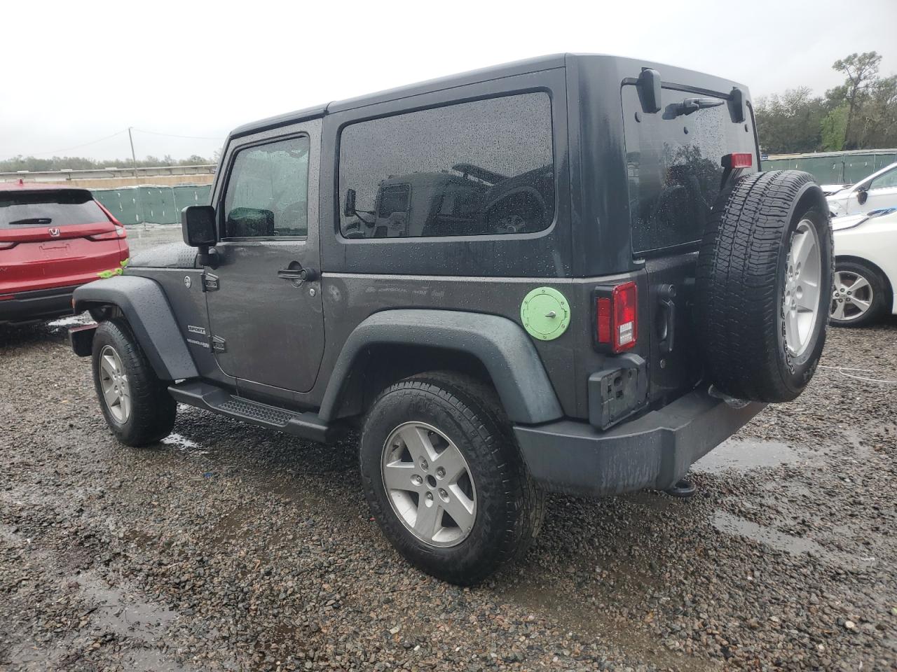 2018 Jeep Wrangler VIN 1C4GJWAG9JL929663 Copart auction photo, front end damage thumbnail 2