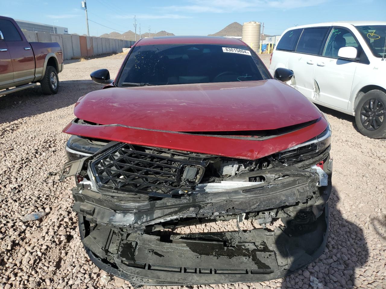 2024 Honda Accord VIN 1HGCY2F59RA061070 Copart auction photo, front end damage thumbnail 5