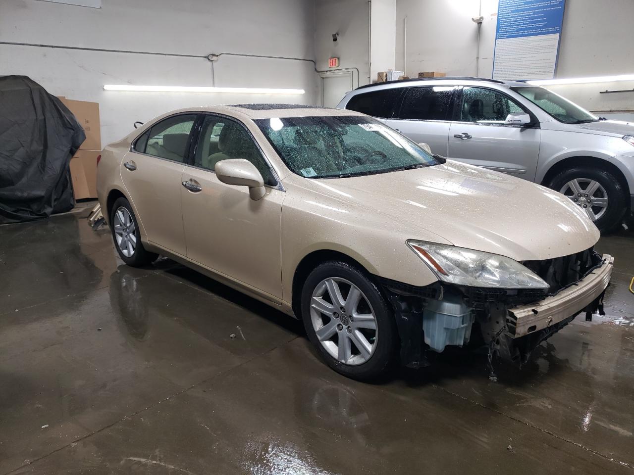 2007 Lexus ES VIN JTHBJ46G772010037 Copart auction photo, front end damage thumbnail 4