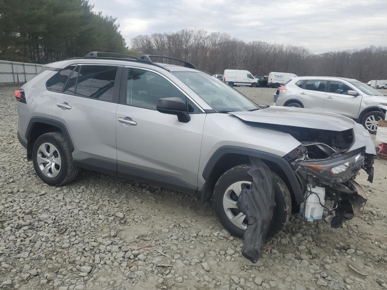 2019 Toyota RAV 4 VIN 2T3F1RFV0KW005972 Copart auction photo, front end damage thumbnail 4