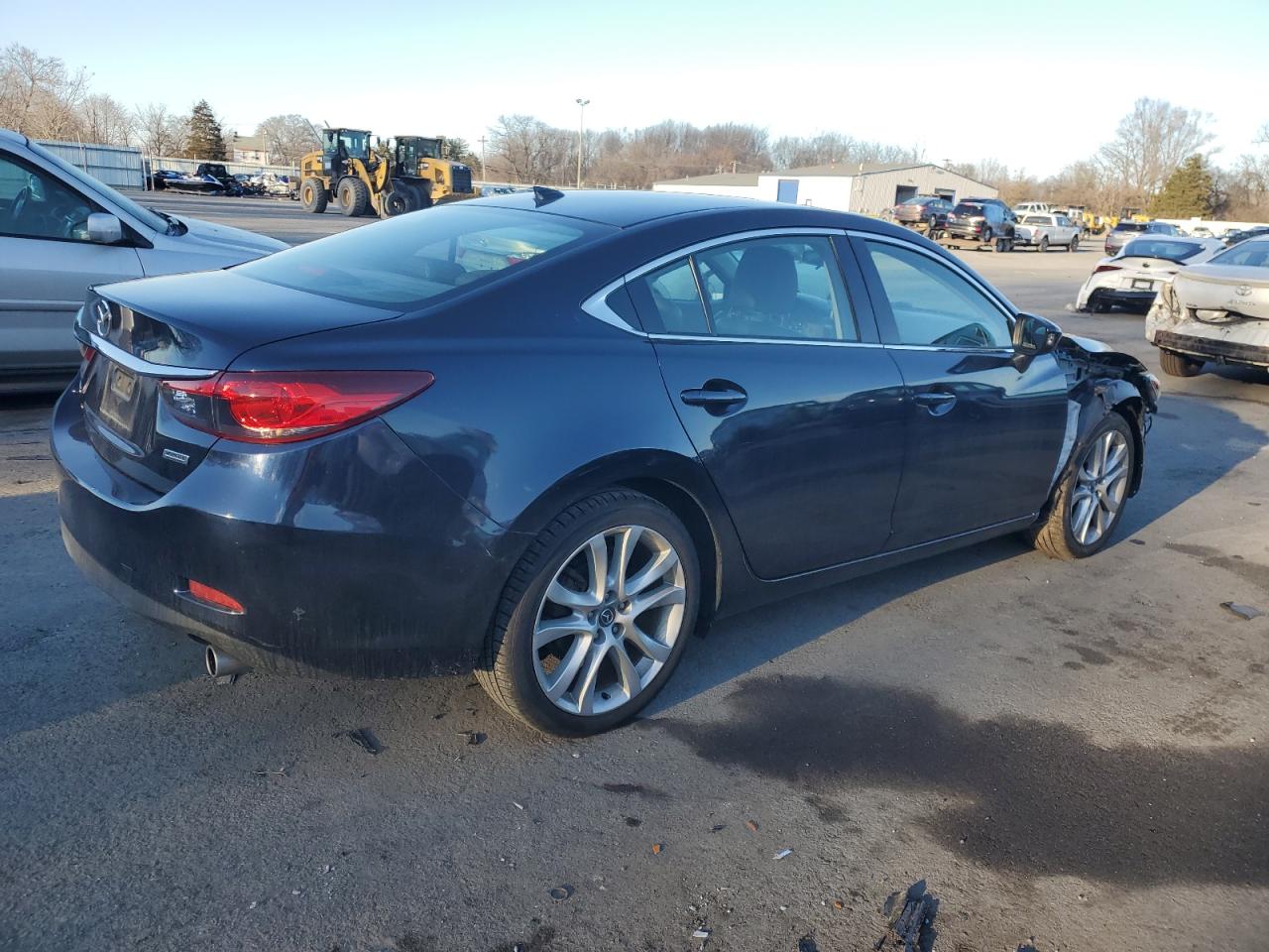 2016 Mazda 6 VIN JM1GJ1V54G1468601 Copart auction photo, front end damage thumbnail 3
