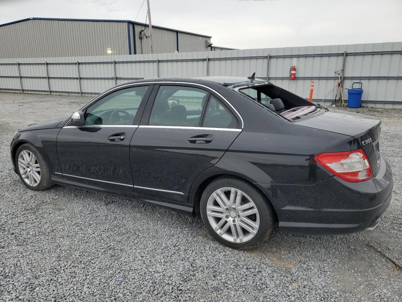 2009 Mercedes-Benz C-klasse VIN WDDGF54X49R058533 Copart auction photo, water/flood / hail damage thumbnail 2