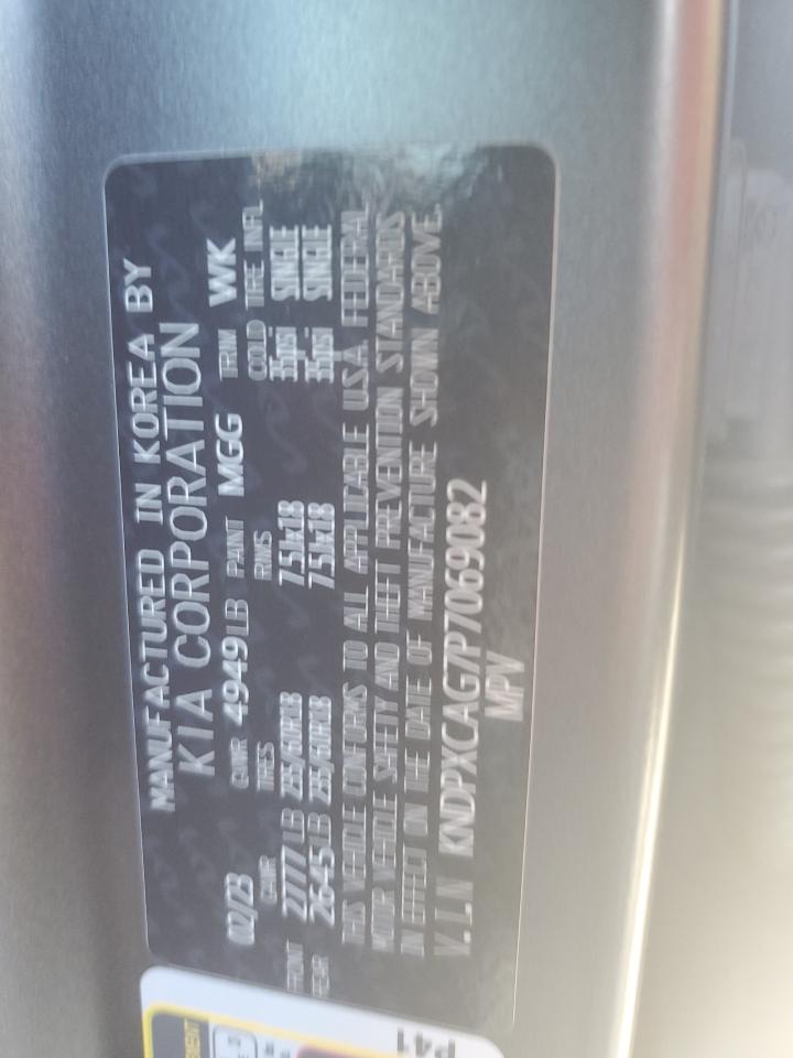 2023 KIA Sportage VIN KNDPXCAG7P7069082 Copart auction photo, rear end / side damage thumbnail 13