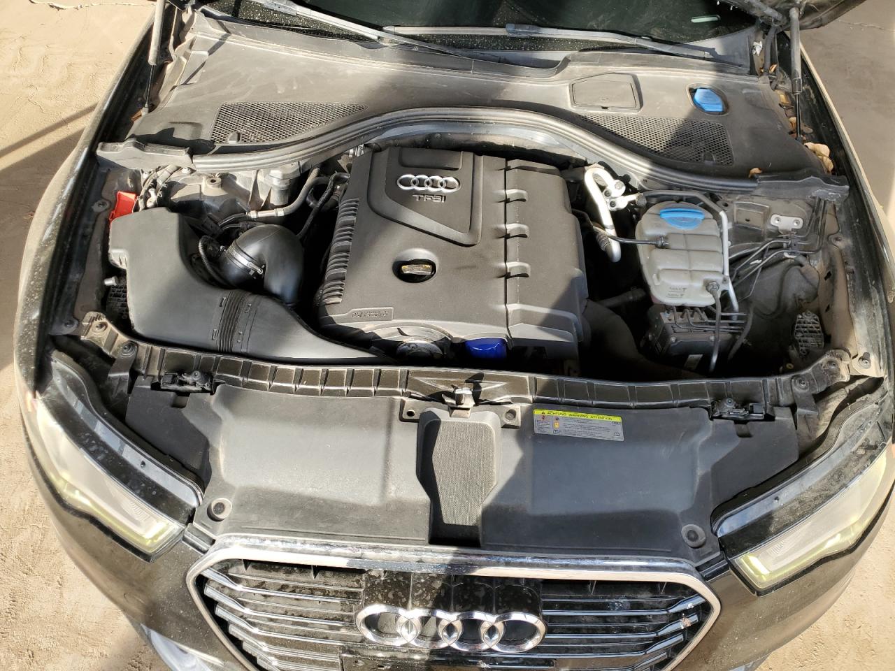 2014 Audi A6 VIN WAUDFAFC5EN159689 Copart auction photo, rear end damage thumbnail 11