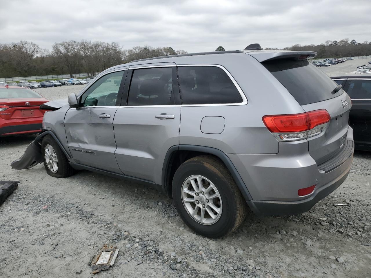 2018 Jeep Grand Cherokee VIN 1C4RJEAG4JC316403 Copart auction photo, front end / side damage thumbnail 2