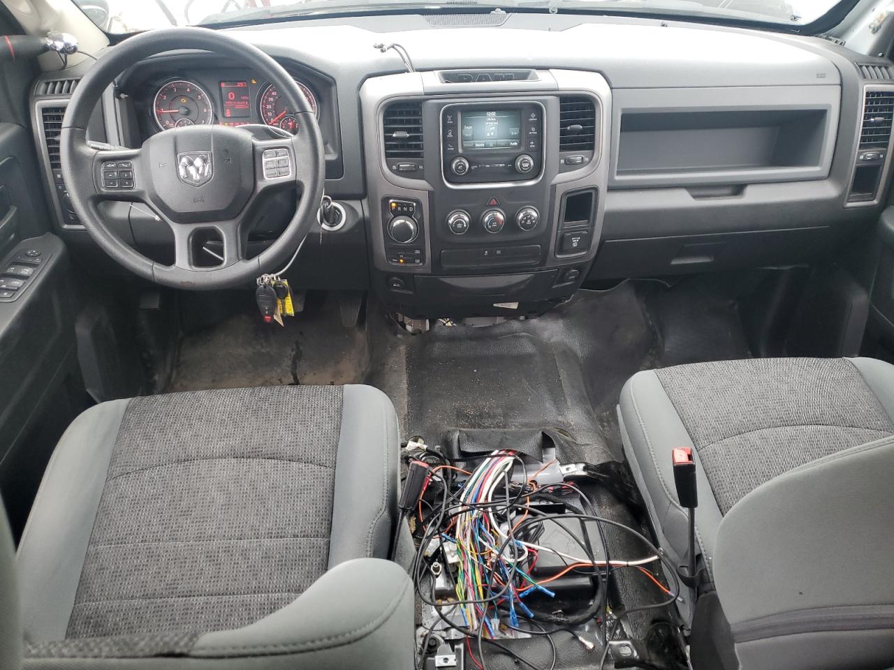 2020 RAM 1500 VIN 1C6RR7XTXLS159453 Copart auction photo, rear end / front end damage thumbnail 8