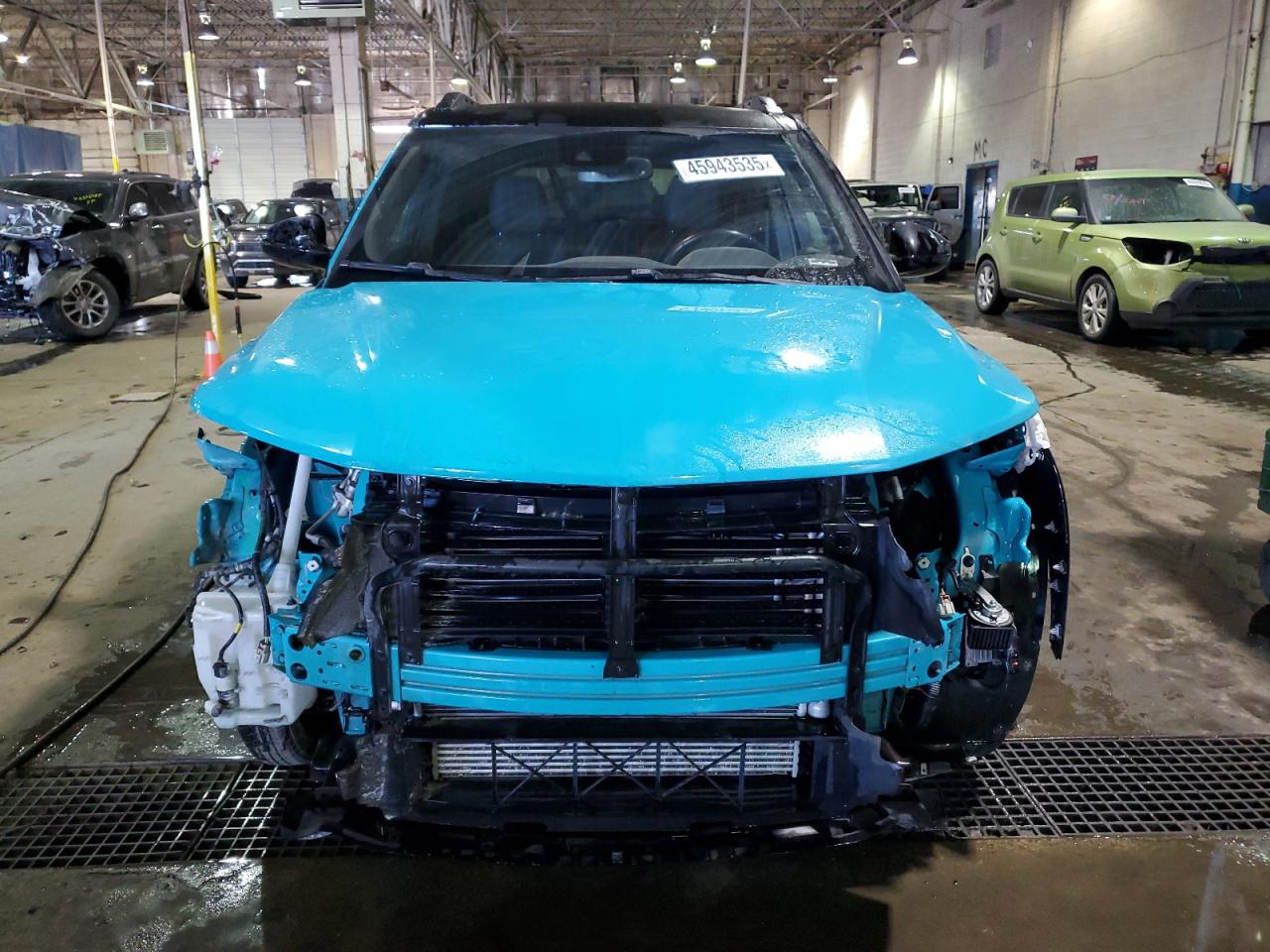 2021 Chevrolet TrailBlazer VIN KL79MTSL4MB073853 Copart auction photo, front end damage thumbnail 5