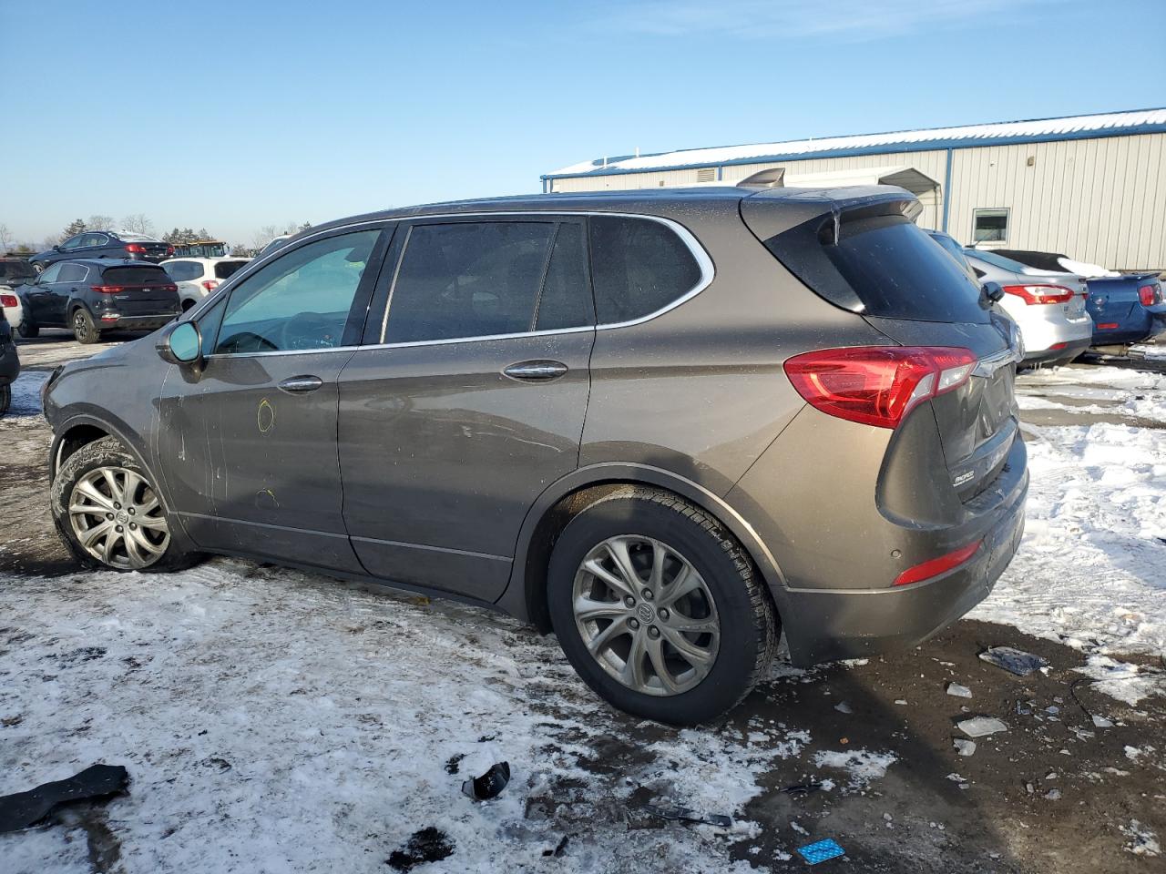 2019 Buick Envision VIN LRBFXBSA5KD001940 Copart auction photo, front end damage thumbnail 2