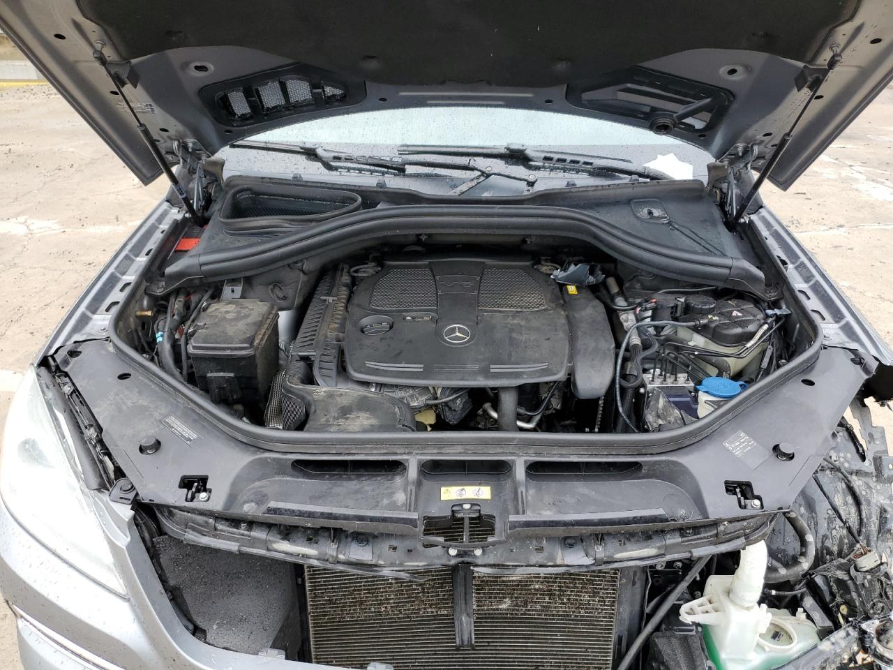 2012 Mercedes-Benz M-klasse VIN 4JGDA5HB2CA027986 Copart auction photo, front end damage thumbnail 12