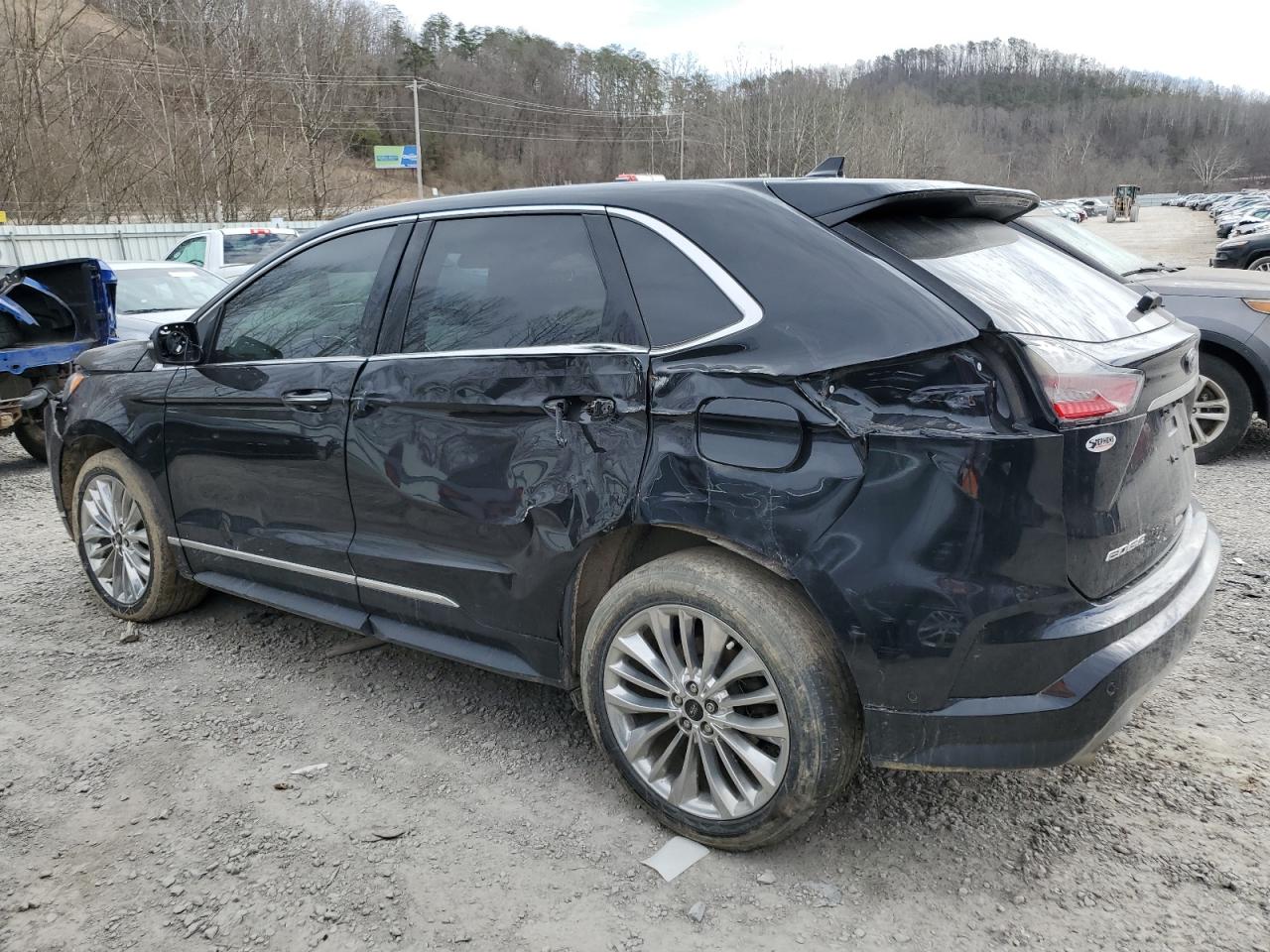 2020 Ford Edge VIN 2FMPK4K97LBA37167 Copart auction photo, all over / mechanical damage thumbnail 2