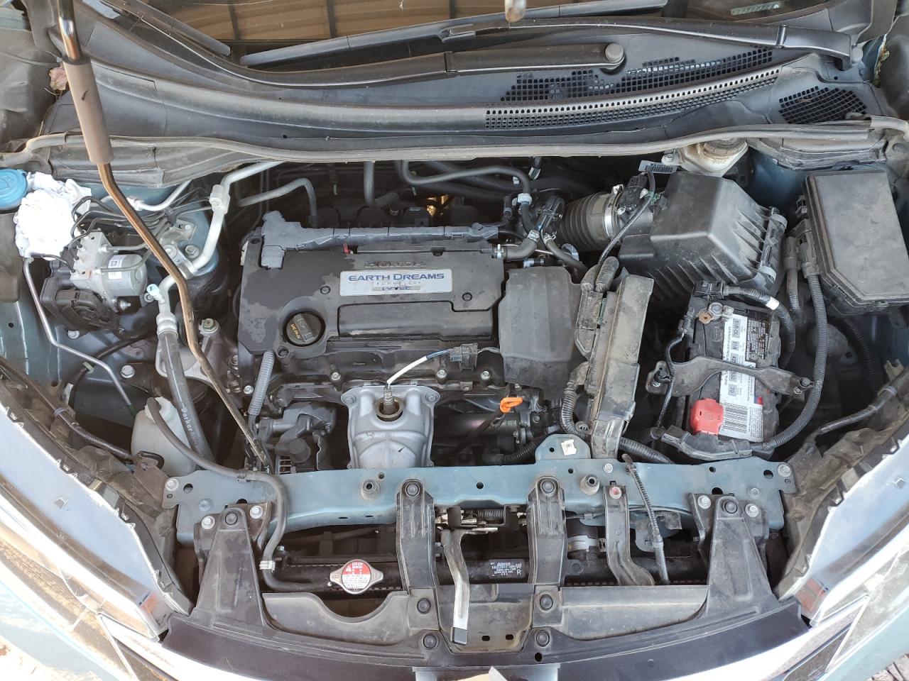 2015 Honda CR-V VIN 2HKRM4H3XFH616320 Copart auction photo, rear end / side damage thumbnail 12