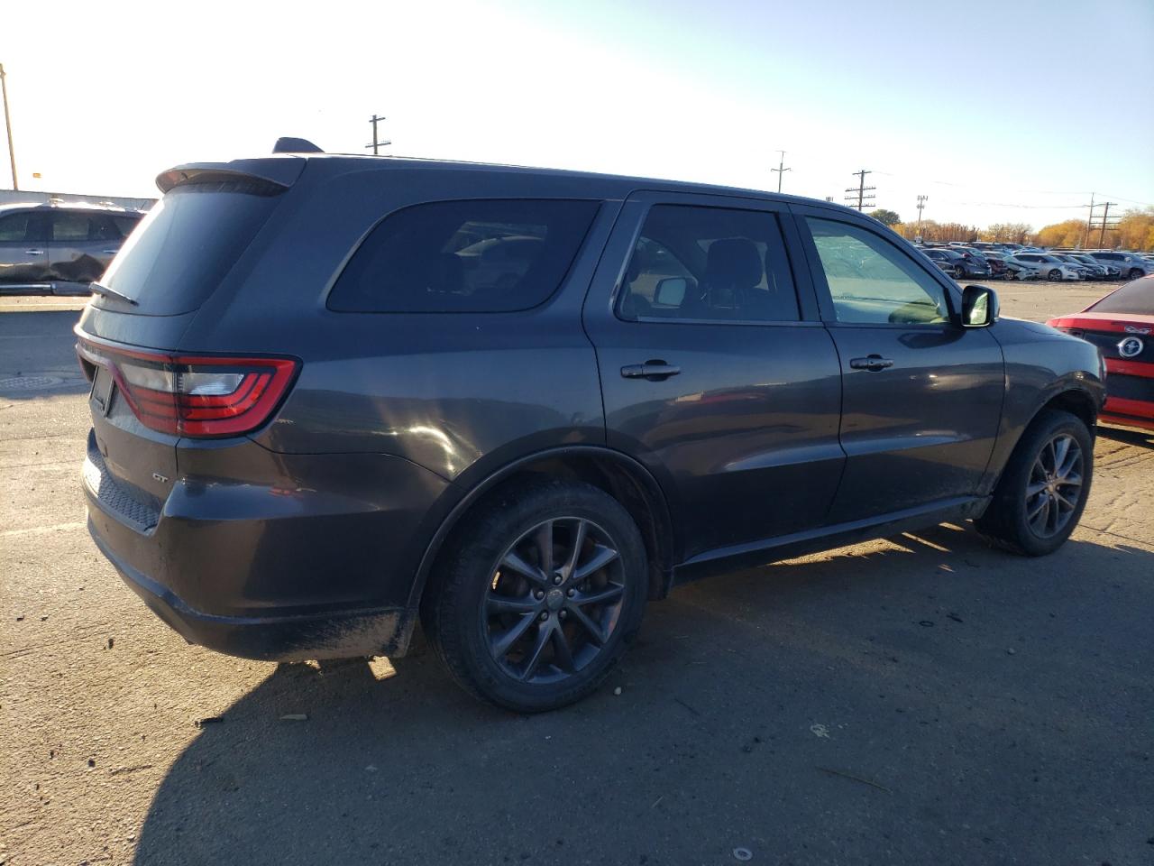 2017 Dodge Durango VIN 1C4RDJDG9HC827952 Copart auction photo, front end damage thumbnail 3