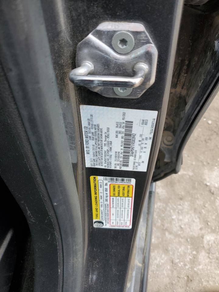 2015 Ford Fusion VIN 3FA6P0H71FR303942 Copart auction photo, front end damage thumbnail 12