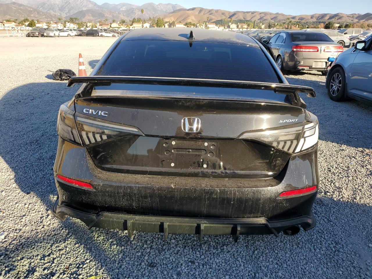 2024 Honda Civic VIN 2HGFE2F5XRH515317 Copart auction photo, all over damage thumbnail 6
