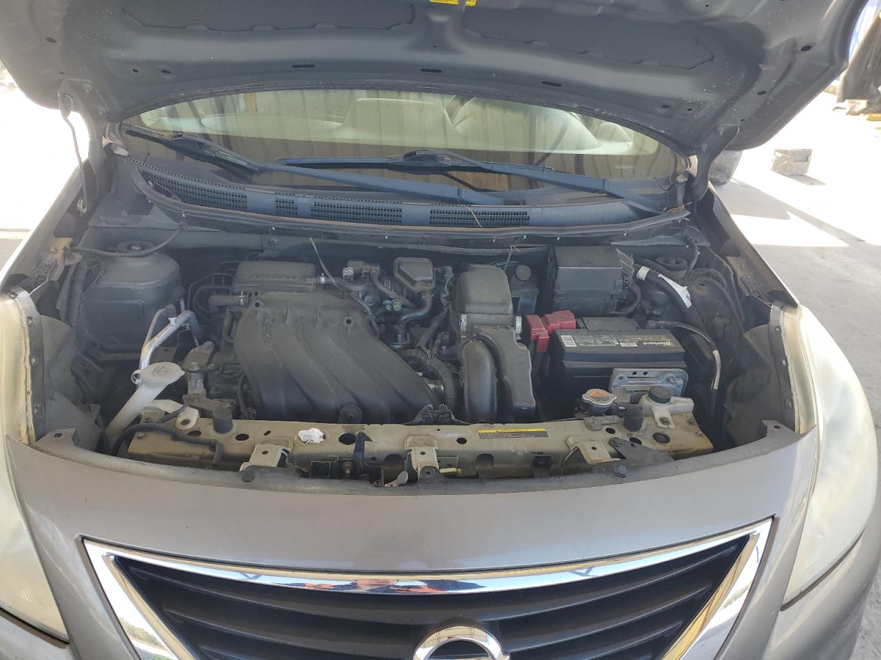 2012 Nissan Versa VIN 3N1CN7AP2CL822652 Copart auction photo, side / rear end damage thumbnail 12
