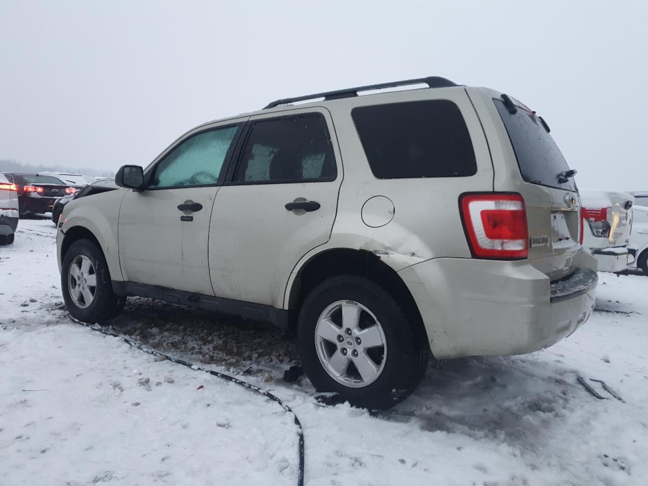 2011 Ford Escape VIN 1FMCU9D70BKB99437 Copart auction photo, front end damage thumbnail 2