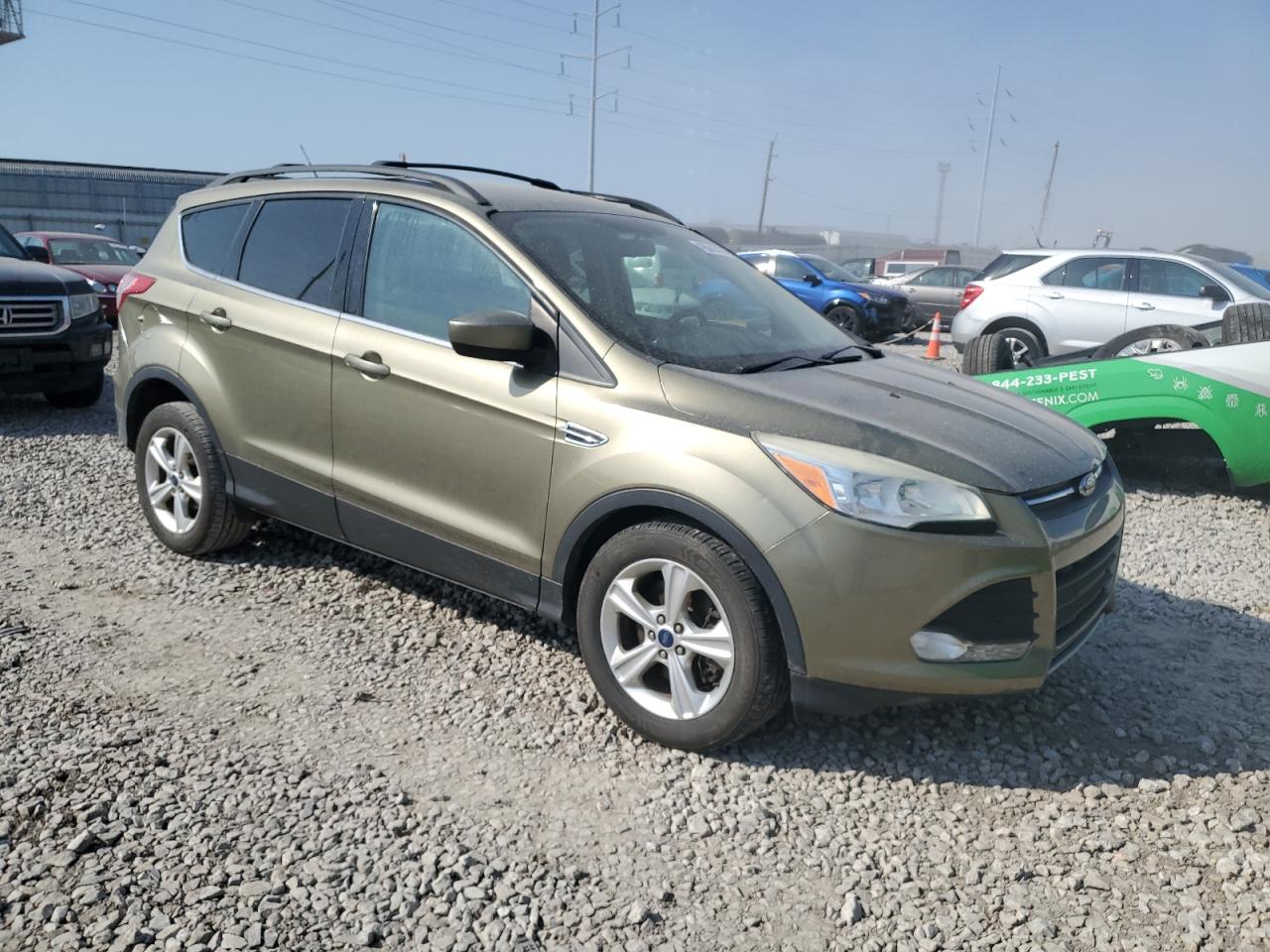 2013 Ford Escape VIN 1FMCU9GX5DUD66118 Copart auction photo, minor dent/scratches damage thumbnail 4