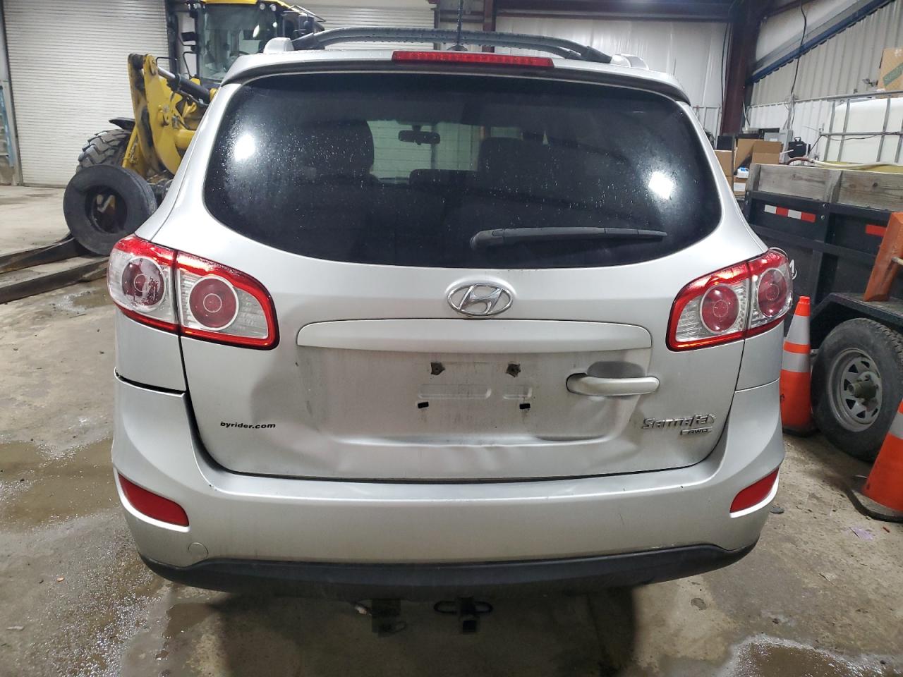 2011 Hyundai Santa Fe VIN 5XYZHDAG2BG016457 Copart auction photo, rear end damage thumbnail 6