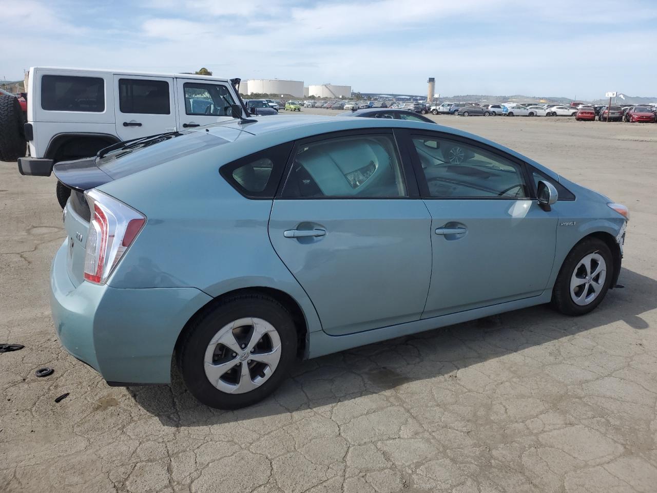 2015 Toyota Prius VIN JTDKN3DU7F1975896 Copart auction photo, front end / undercarriage damage thumbnail 3