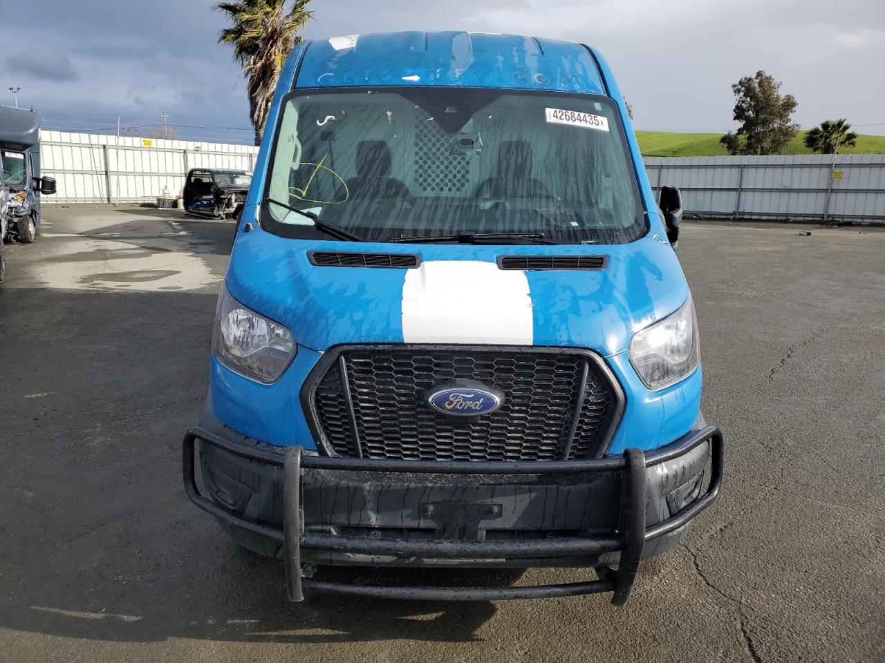 2022 Ford Transit VIN 1FTBR2C87NKA78248 Copart auction photo, rear end damage thumbnail 5