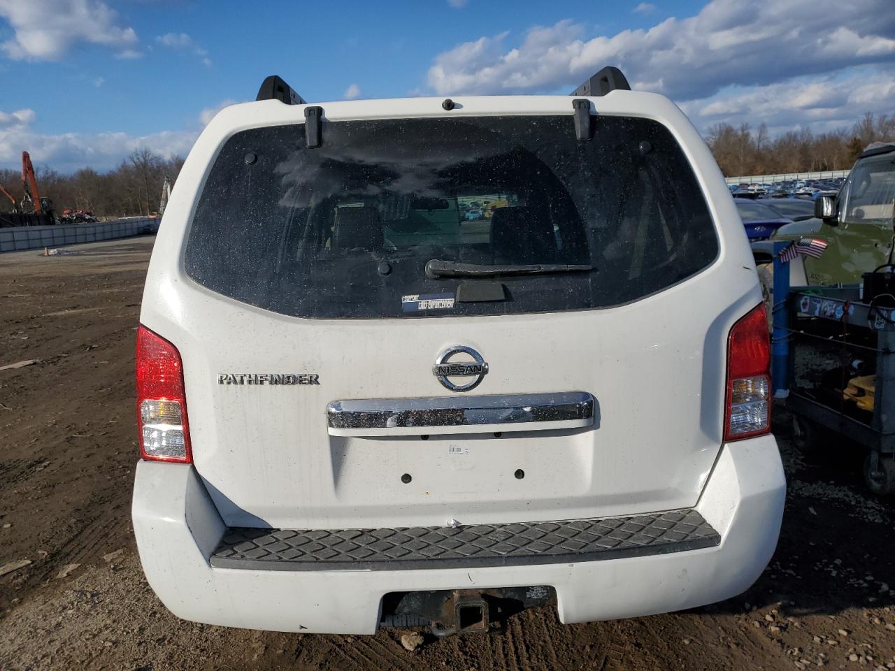 2008 Nissan Pathfinder VIN 5N1AR18B18C650838 Copart auction photo, front end damage thumbnail 6