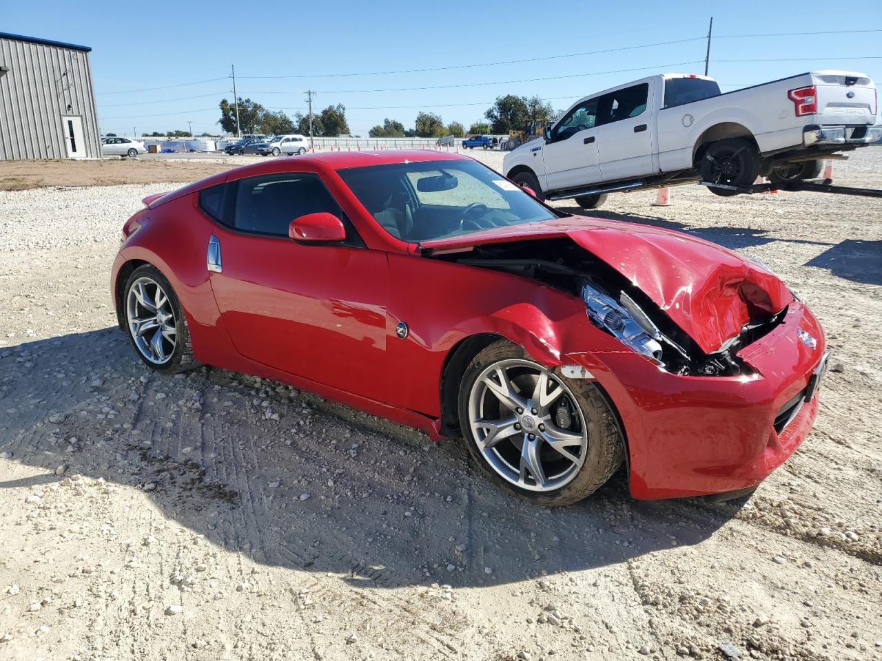 2012 Nissan 370Z VIN JN1AZ4EH1CM560769 Copart auction photo, front end damage thumbnail 4