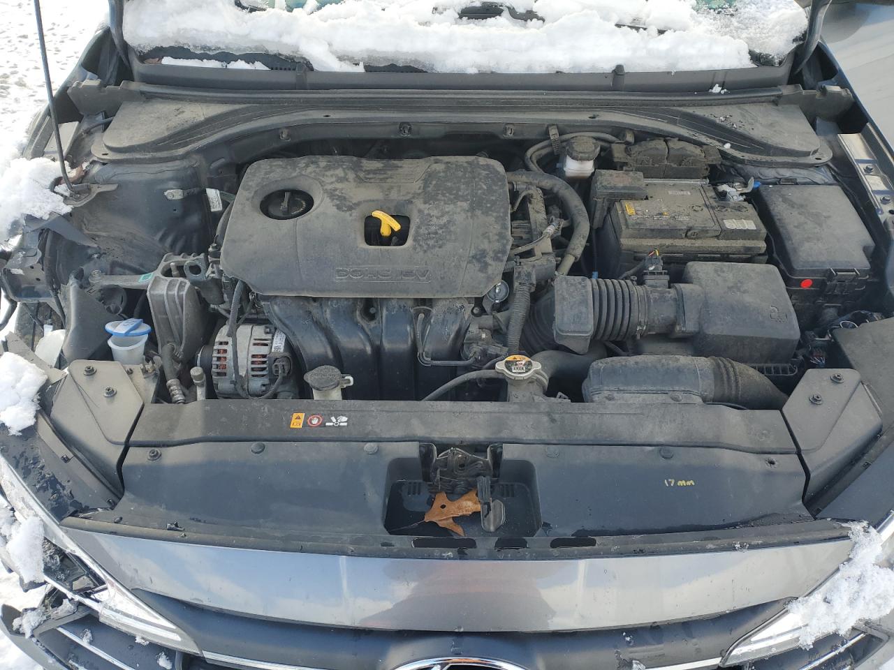 2020 Hyundai Elantra VIN 5NPD74LF8LH503867 Copart auction photo, front end damage thumbnail 11