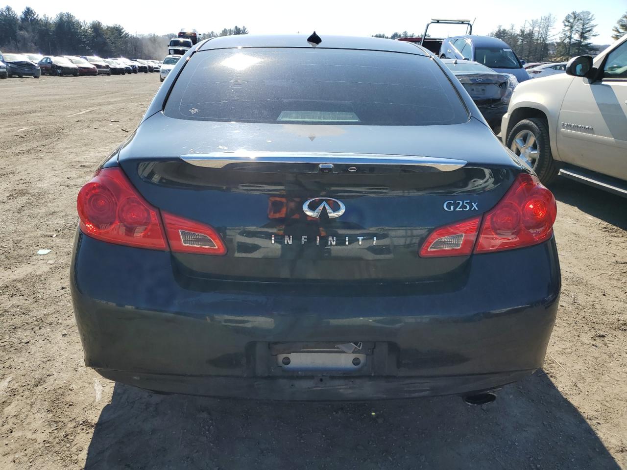 2011 Infiniti G VIN JN1DV6AR4BM451918 Copart auction photo, normal wear damage thumbnail 6