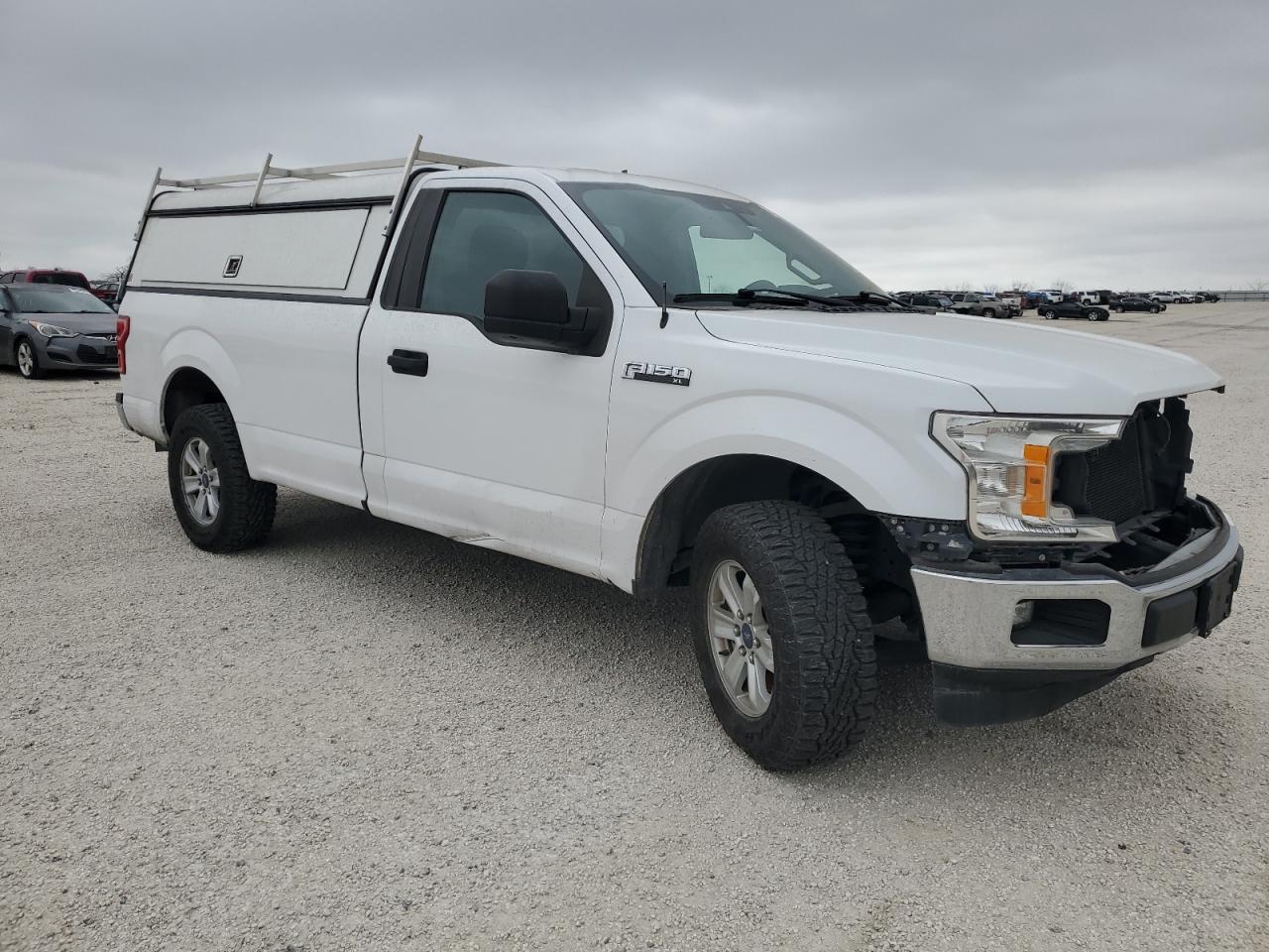 2019 Ford F-150 VIN 1FTMF1C59KKC79369 Copart auction photo, front end / side damage thumbnail 4
