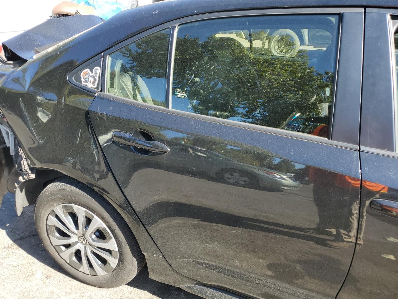 2021 Toyota Corolla VIN JTDEAMDE1MJ022945 Copart auction photo, front end / rear end damage thumbnail 10