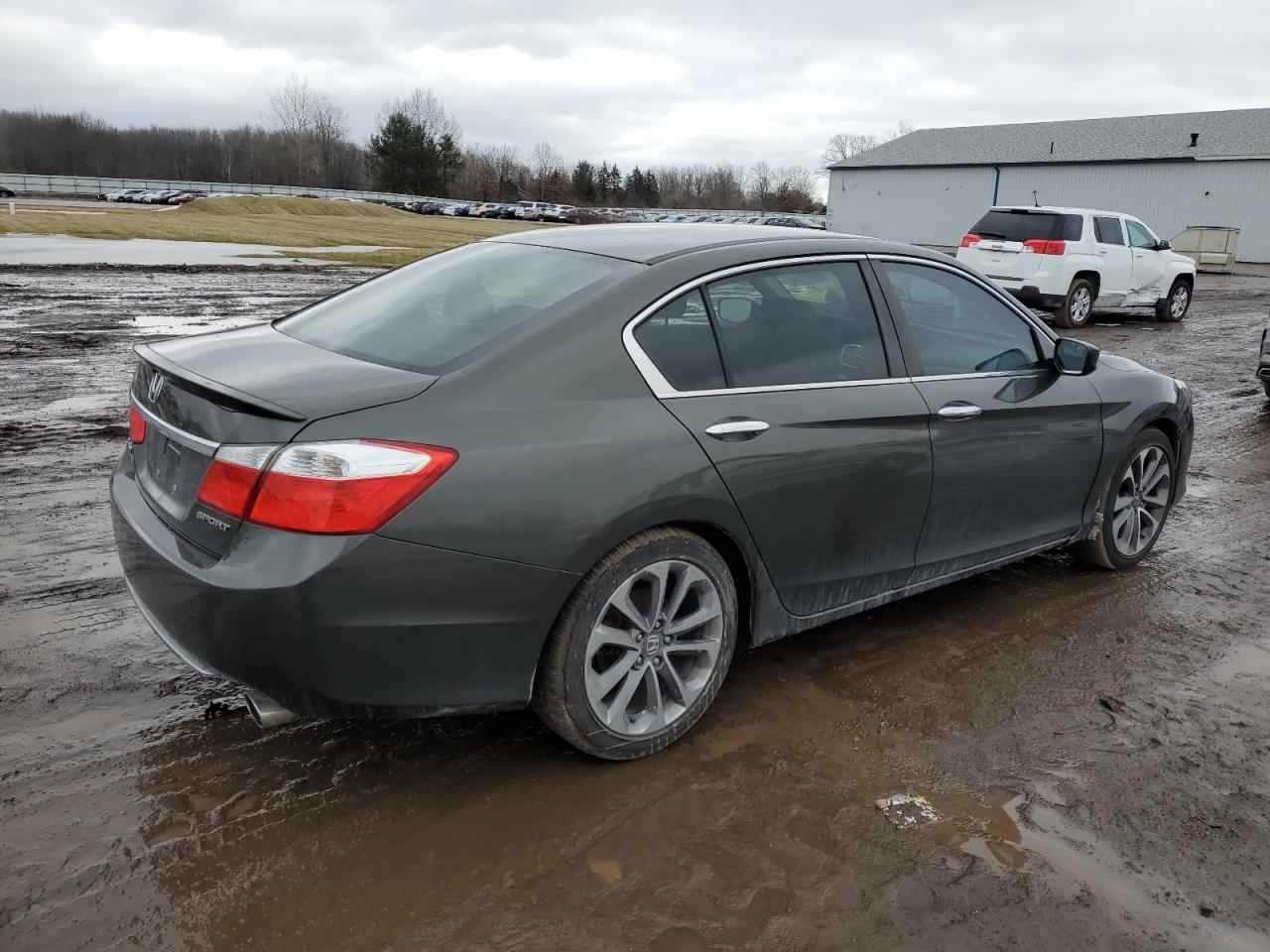 2014 Honda Accord VIN 1HGCR2F5XEA173965 Copart auction photo, minor dent/scratches damage thumbnail 3