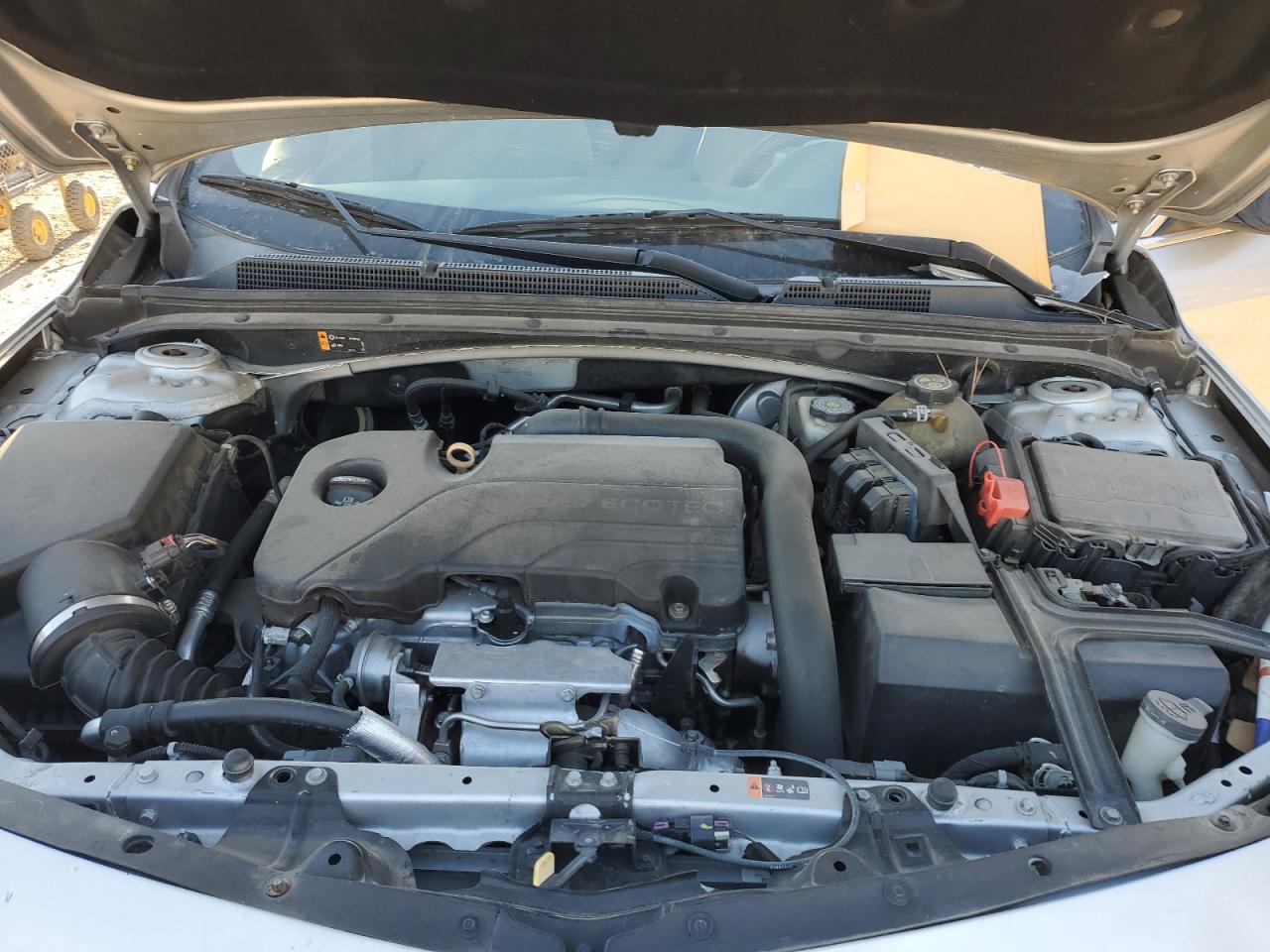 2016 Chevrolet Malibu VIN 1G1ZB5ST7GF358282 Copart auction photo, front end / side damage thumbnail 11