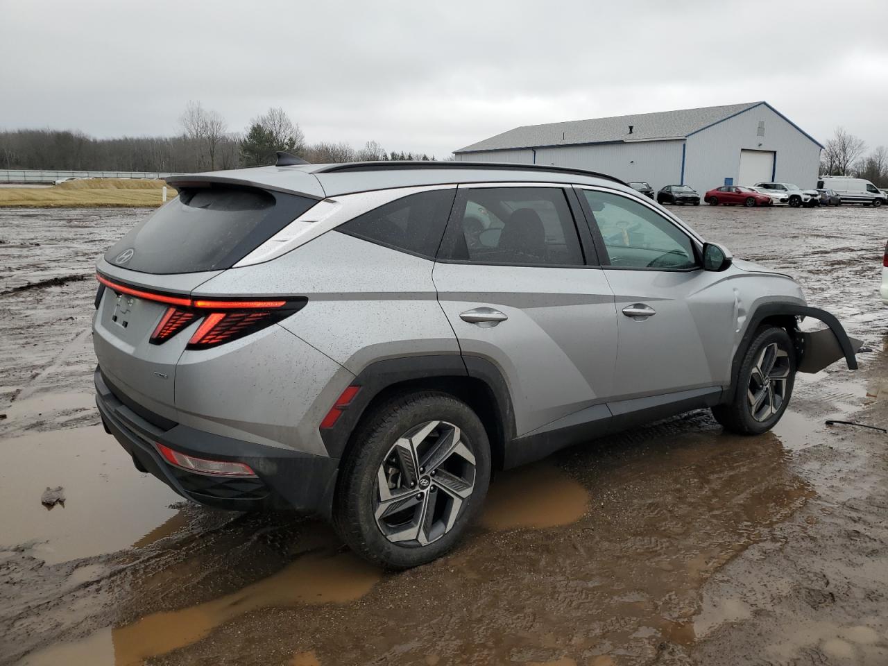 2024 Hyundai Tucson VIN 5NMJFCDE1RH387794 Copart auction photo, front end damage thumbnail 3