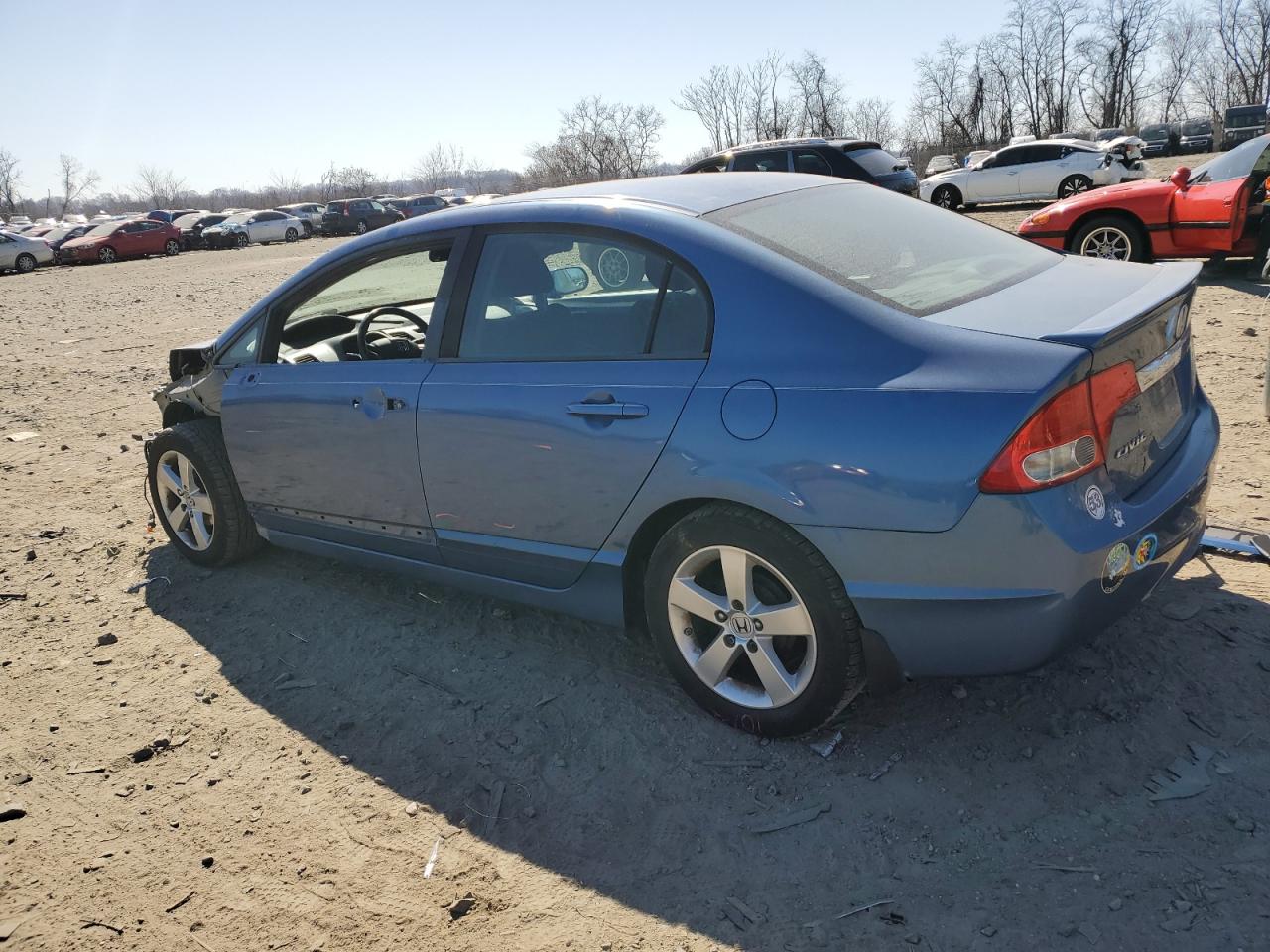 2010 Honda Civic VIN 19XFA1F60AE073046 Copart auction photo, front end / stripped damage thumbnail 2