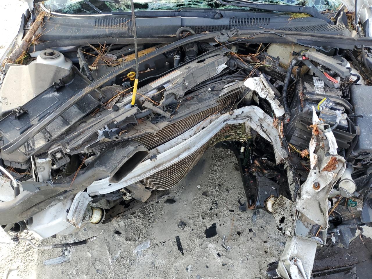 2013 Chevrolet Cruze VIN 1G1PC5SB7D7202857 Copart auction photo, all over / undercarriage damage thumbnail 12