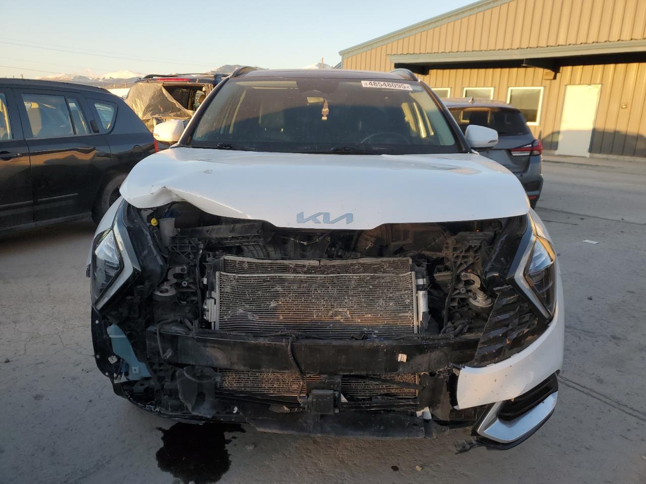 2023 KIA Sportage VIN 5XYK4CAF4PG029166 Copart auction photo, front end damage thumbnail 5