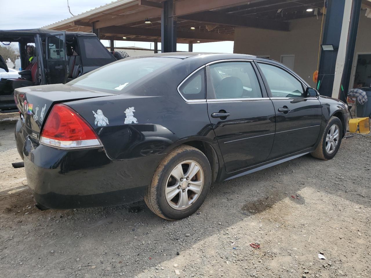 2013 Chevrolet Impala VIN 2G1WF5E31D1166670 Copart auction photo, rear end damage thumbnail 3