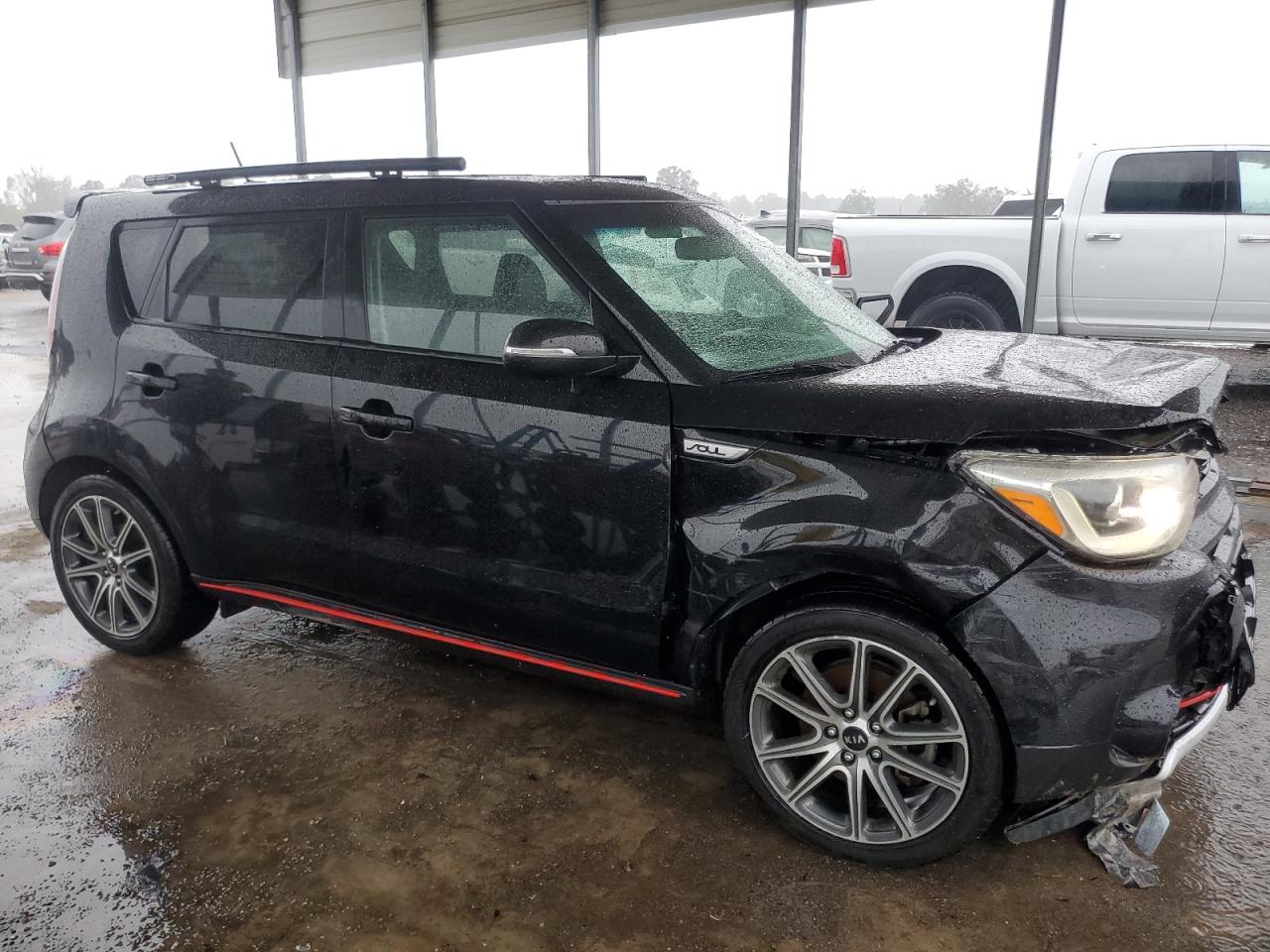 2019 KIA Soul VIN KNDJX3AAXK7647993 Copart auction photo, front end / rear end damage thumbnail 4