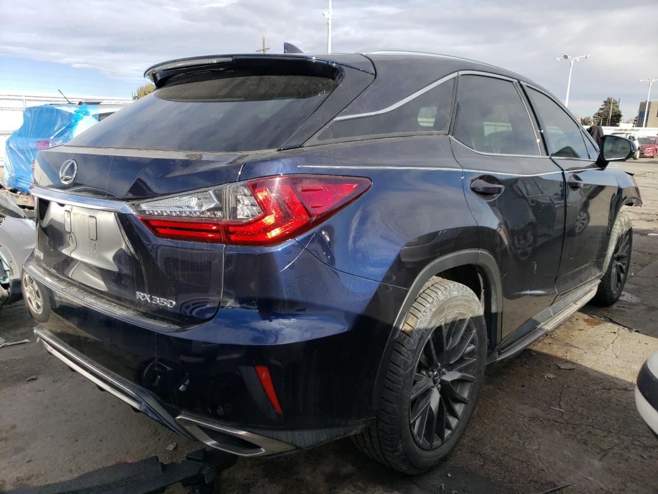 2017 Lexus RX VIN 2T2BZMCA4HC076344 Copart auction photo, front end / minor dent/scratches damage thumbnail 3
