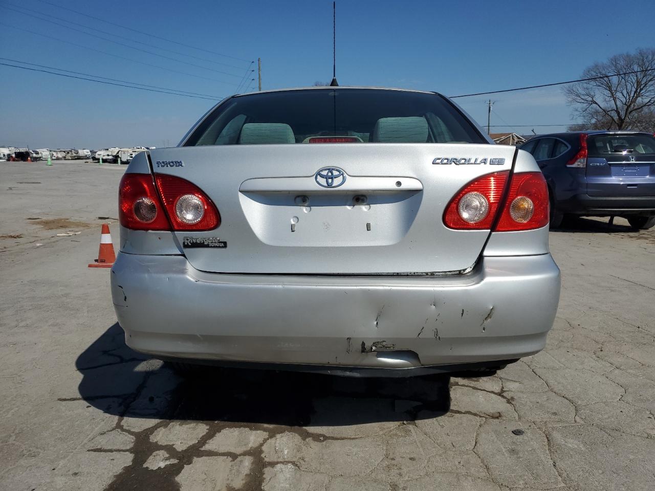 2006 Toyota Corolla VIN 1NXBR32E66Z573622 Copart auction photo, side / front end damage thumbnail 6
