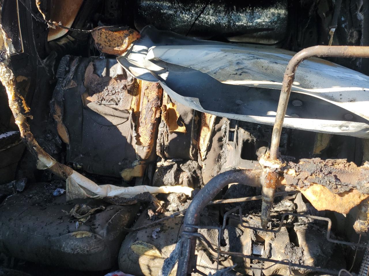 2006 Toyota RAV 4 VIN JTMBD31V665023674 Copart auction photo, burn - engine / burn - interior damage thumbnail 10