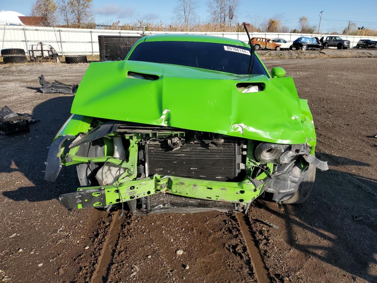 2017 Dodge Challenger VIN 2C3CDZAG1HH578279 Copart auction photo, front end / side damage thumbnail 5