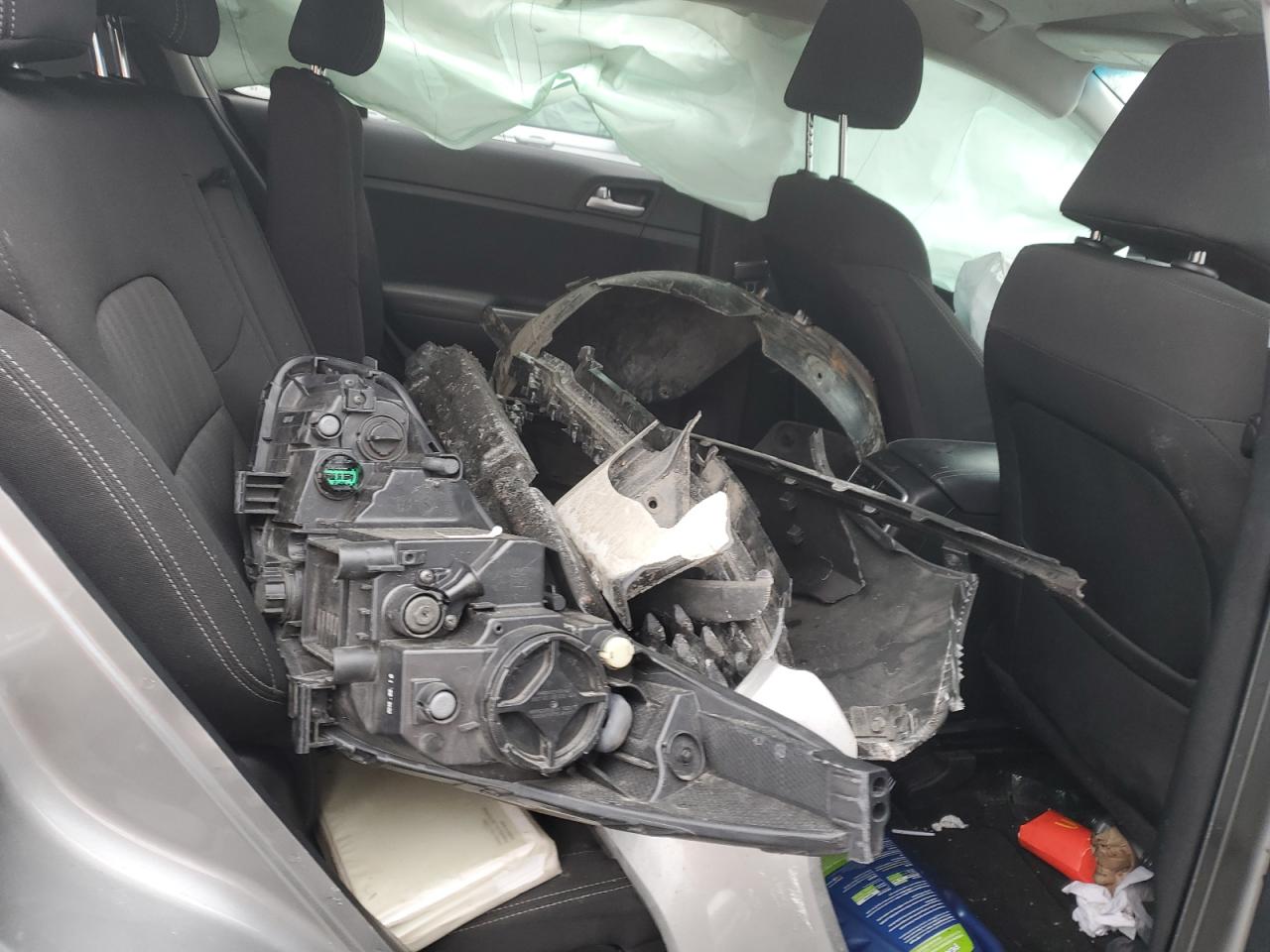 2019 KIA Sportage VIN KNDPMCAC4K7578609 Copart auction photo, front end damage thumbnail 12