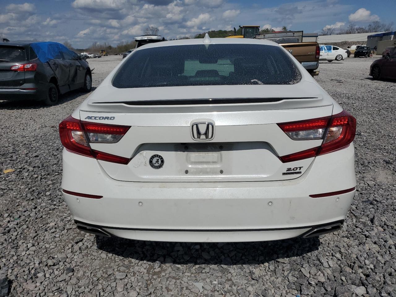 2021 Honda Accord VIN 1HGCV2F96MA002725 Copart auction photo, front end damage thumbnail 6