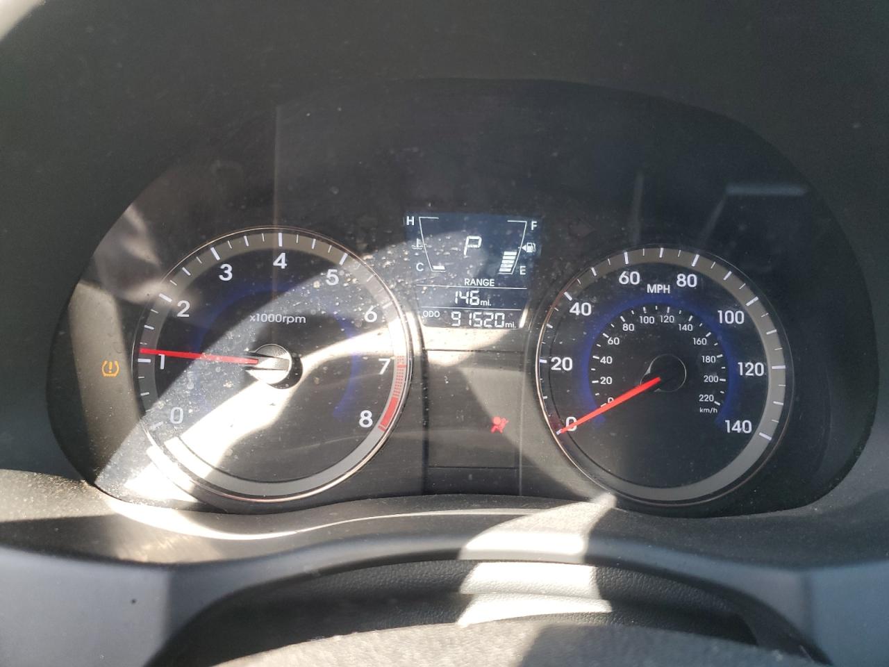 2014 Hyundai Accent VIN KMHCT5AE3EU181425 Copart auction photo, rear end damage thumbnail 9