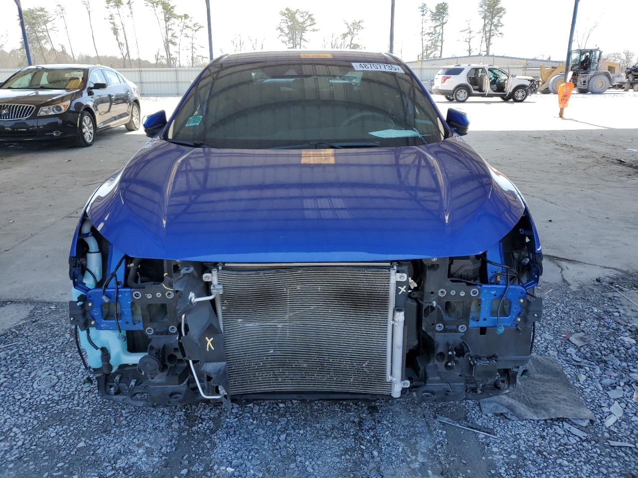 2020 Honda Civic VIN 2HGFC2F88LH548839 Copart auction photo, front end / rear end damage thumbnail 5