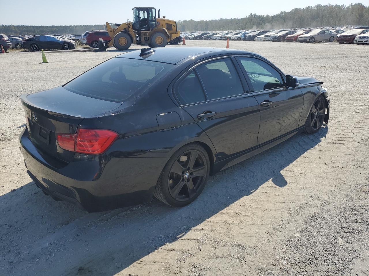 2015 BMW 3er VIN WBA3A9G55FNS66039 Copart auction photo, side damage thumbnail 3