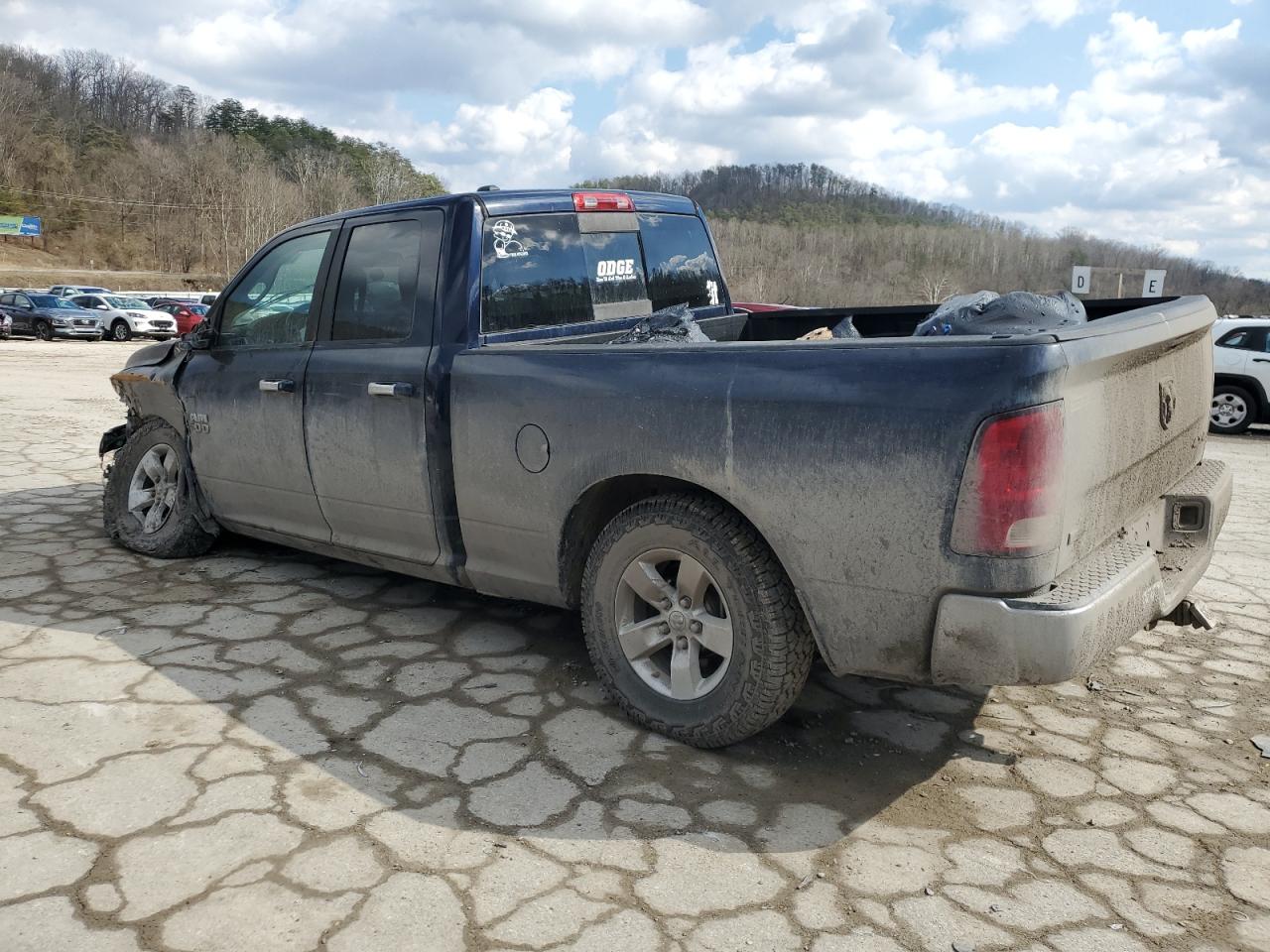 2013 RAM 1500 VIN 1C6RR7GT7DS610811 Copart auction photo, front end / side damage thumbnail 2